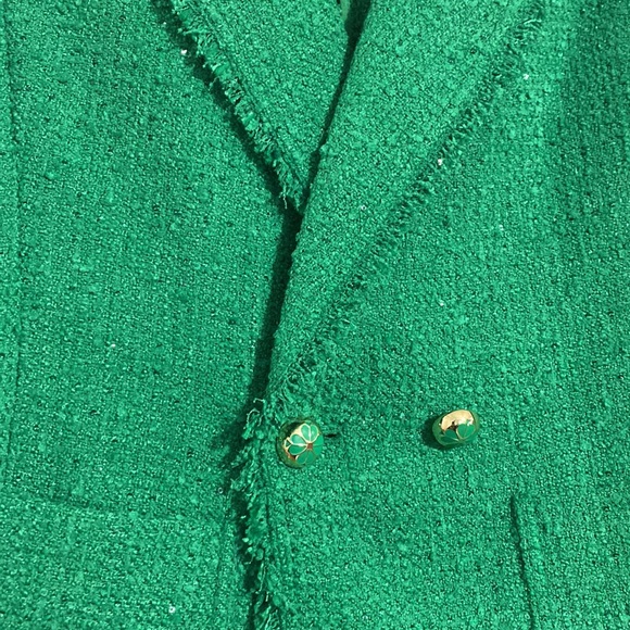 KATE SPADE sequin tweed blazer - Picture 9 of 11